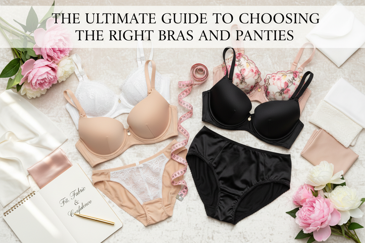 The Ultimate Guide to Choosing the Right Bras and Panties